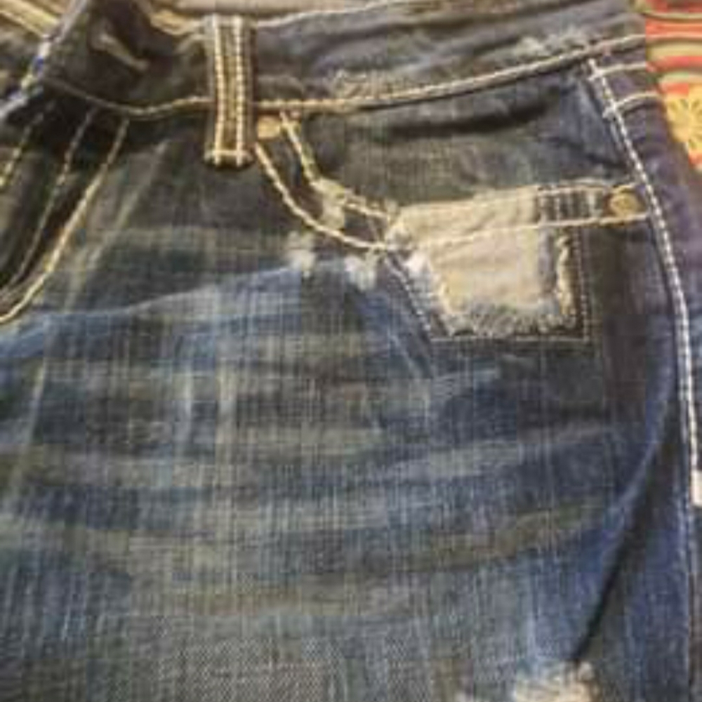 BKE Patchwork Capris - image 4